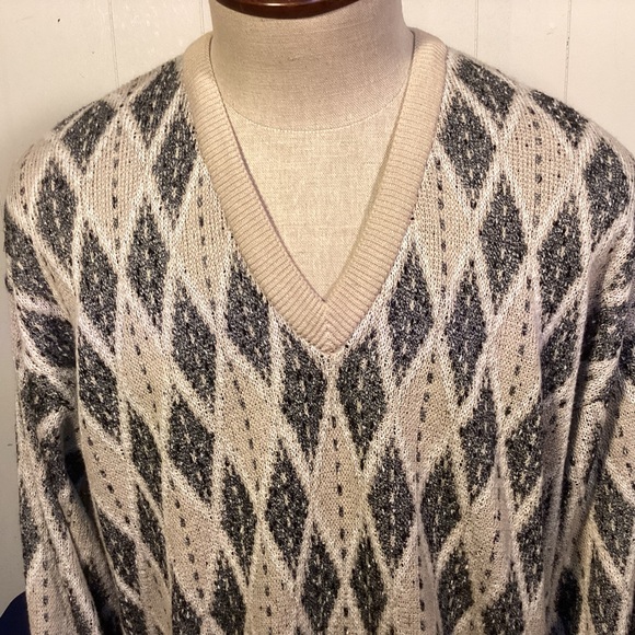 Vintage Jaeger Men’s Cotton Blend Sweater made in Great Britain Size XL - Picture 2 of 8